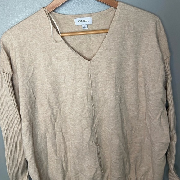 Evereve Everly Knit Tunic in OATMEAL - Picture 4 of 11